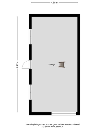 Floorplan - Oude Dijk 37, 5298 BA Liempde